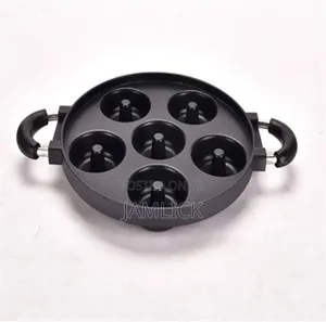 High-Quality Die-Cast Non-Stick 7-Slot Donut Pan – Pm