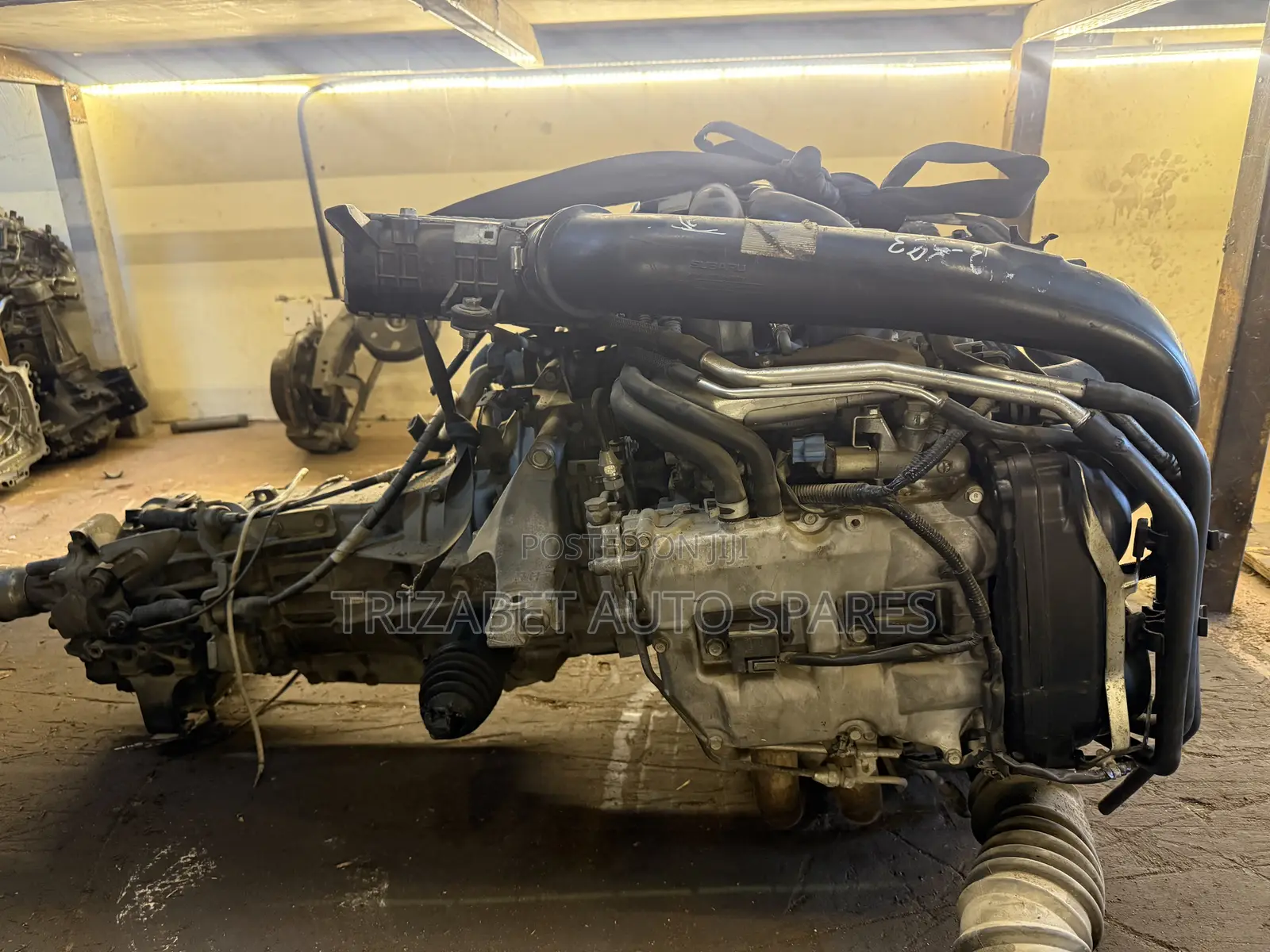 Ej25 Complete Gearbox With Engine
