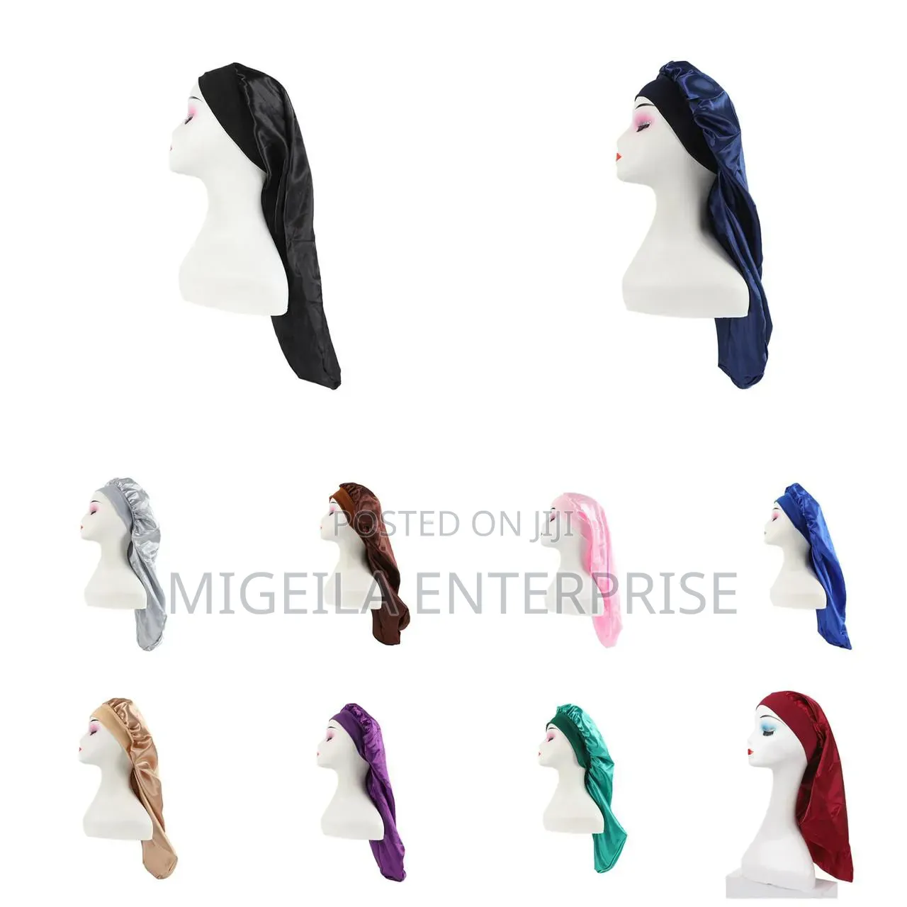 Long Tube Sleep Cap