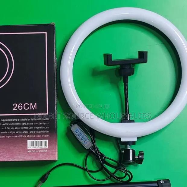 Dimmable 10 Ring Fill Light for Photography Video - main view