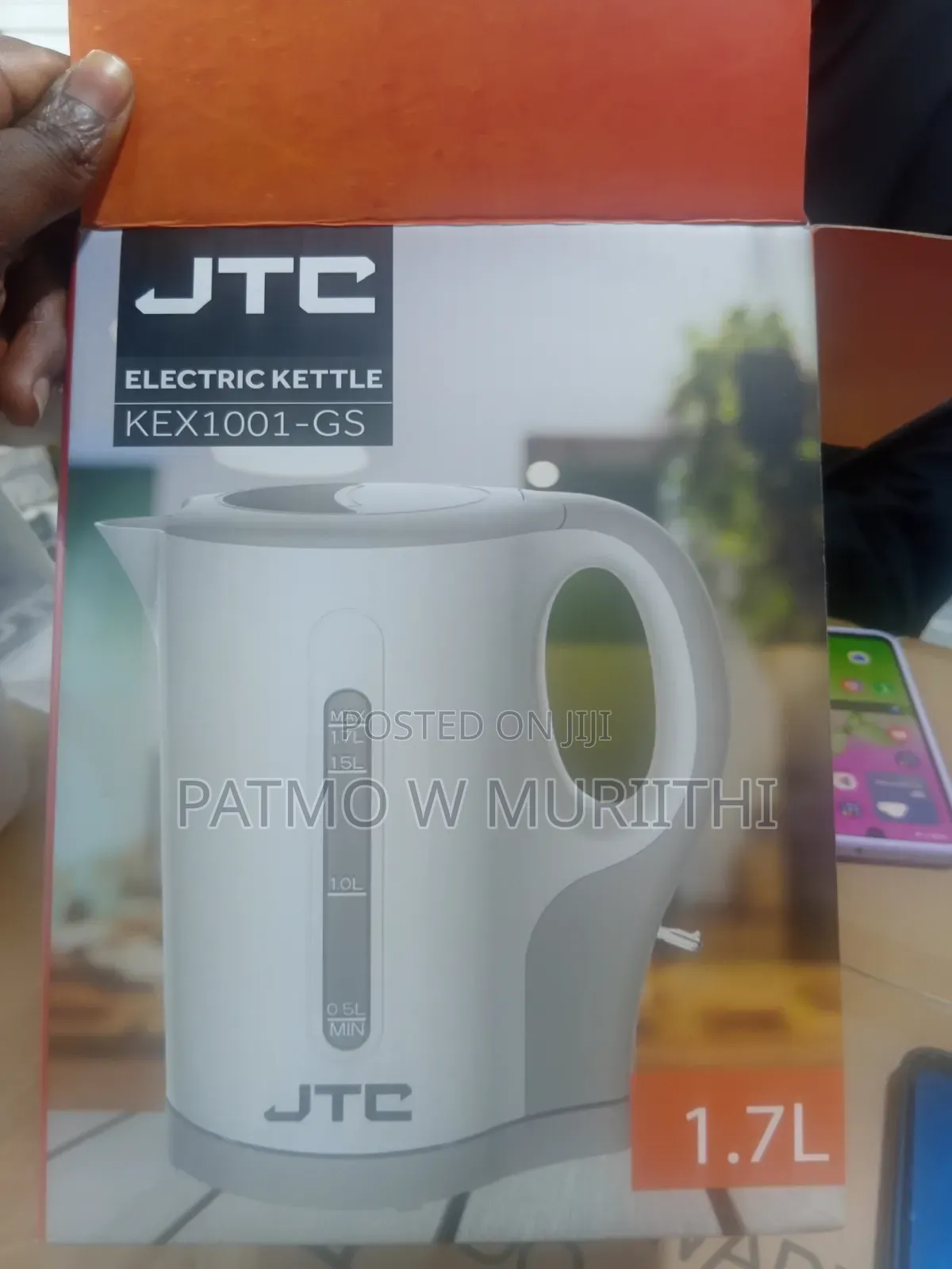 1.7 Litres JTC Electric Kettle