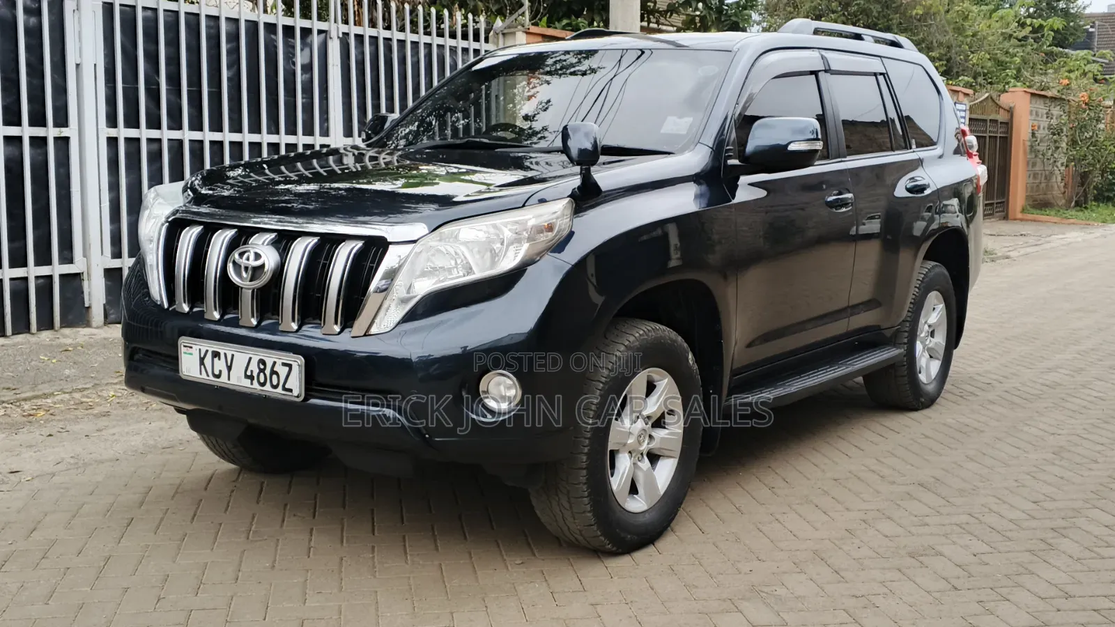 Toyota Land Cruiser Prado 2015 Blue