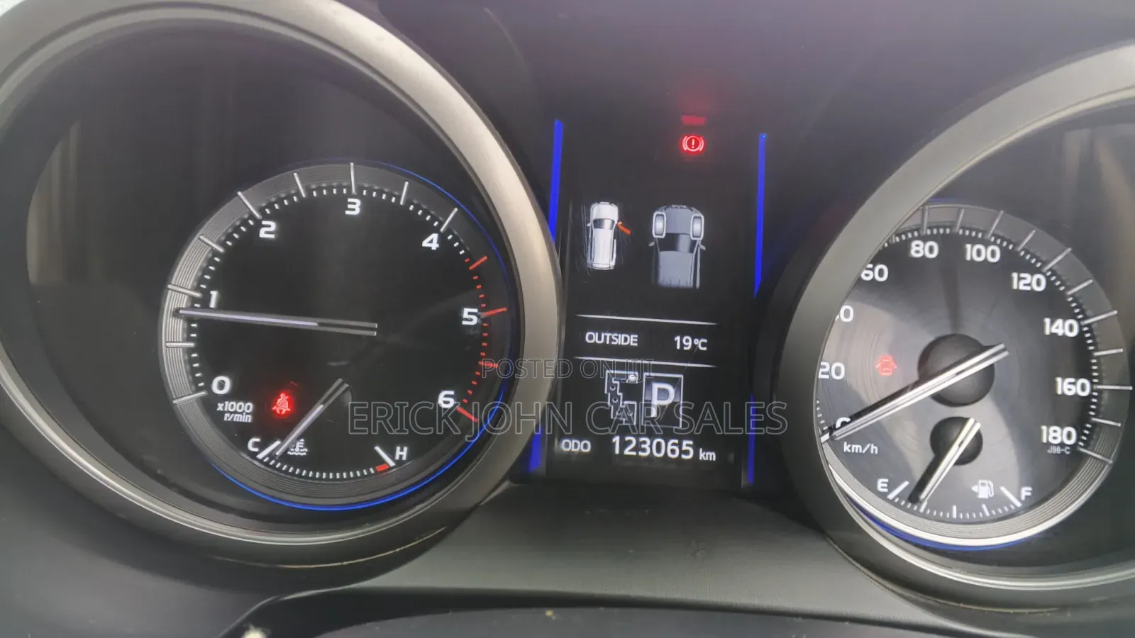 Toyota Land Cruiser Prado 2015 Blue