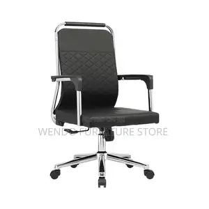 Office Chairs; Executive Office High Back Chair With Leather