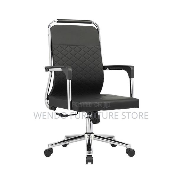 Office Chairs; Executive Office High Back Chair With Leather - thumbnail 2