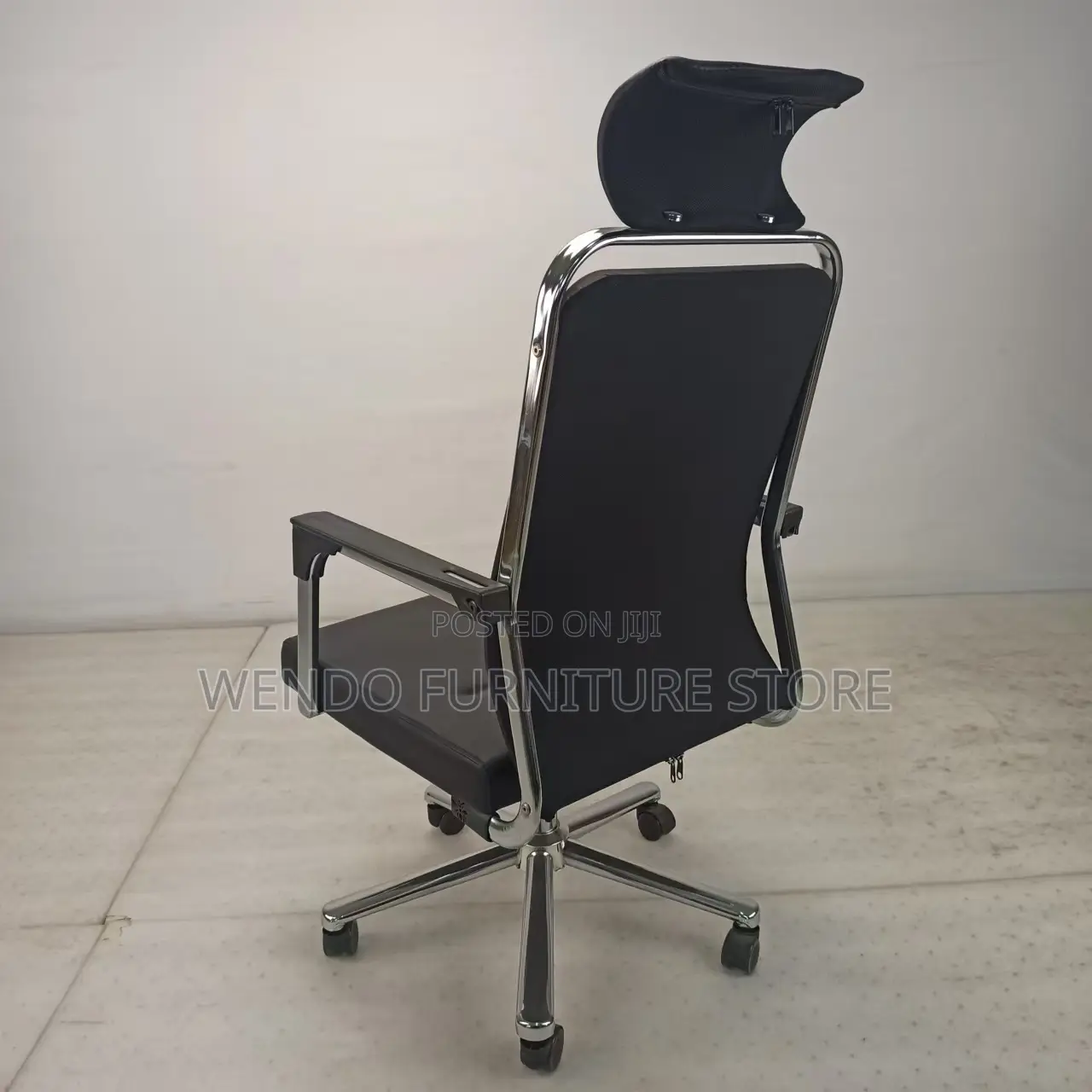 Office Chairs; Executive Office High Back Chair With Leather