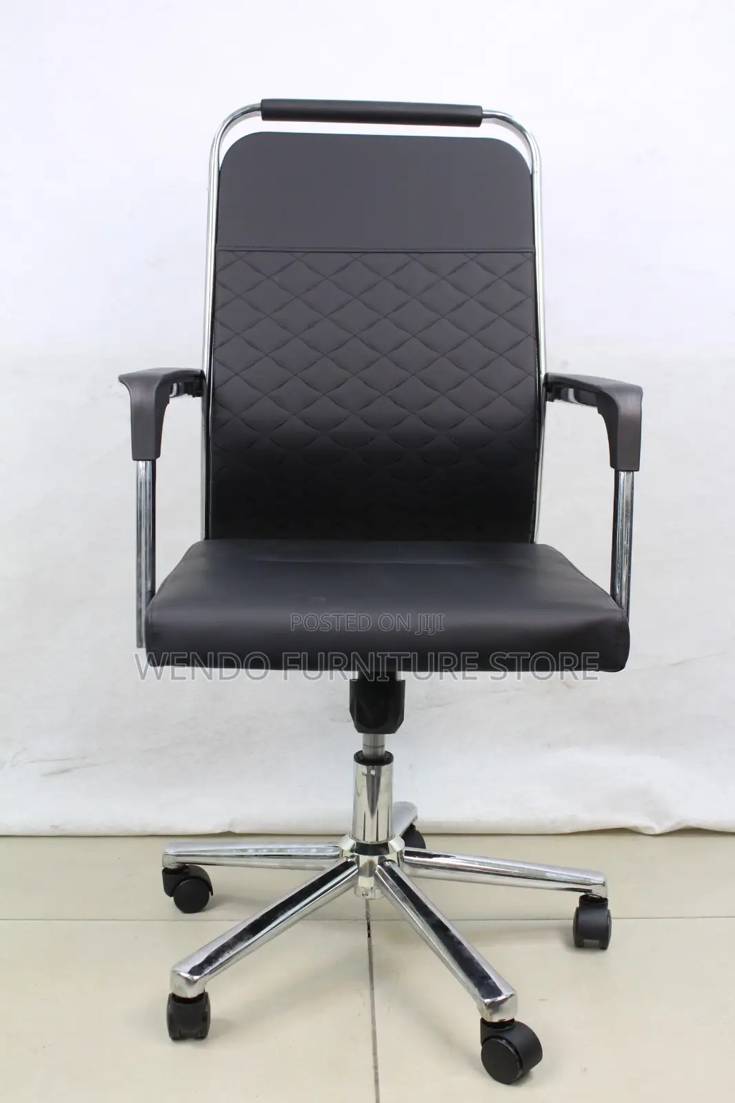 Office Chairs; Executive Office High Back Chair With Leather