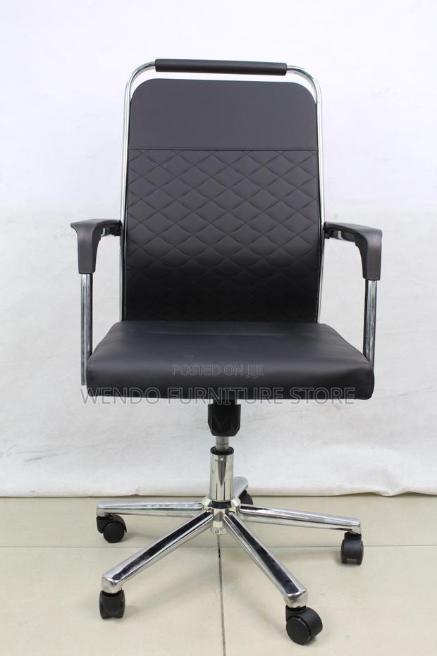 Office Chairs; Executive Office High Back Chair With Leather - thumbnail 9
