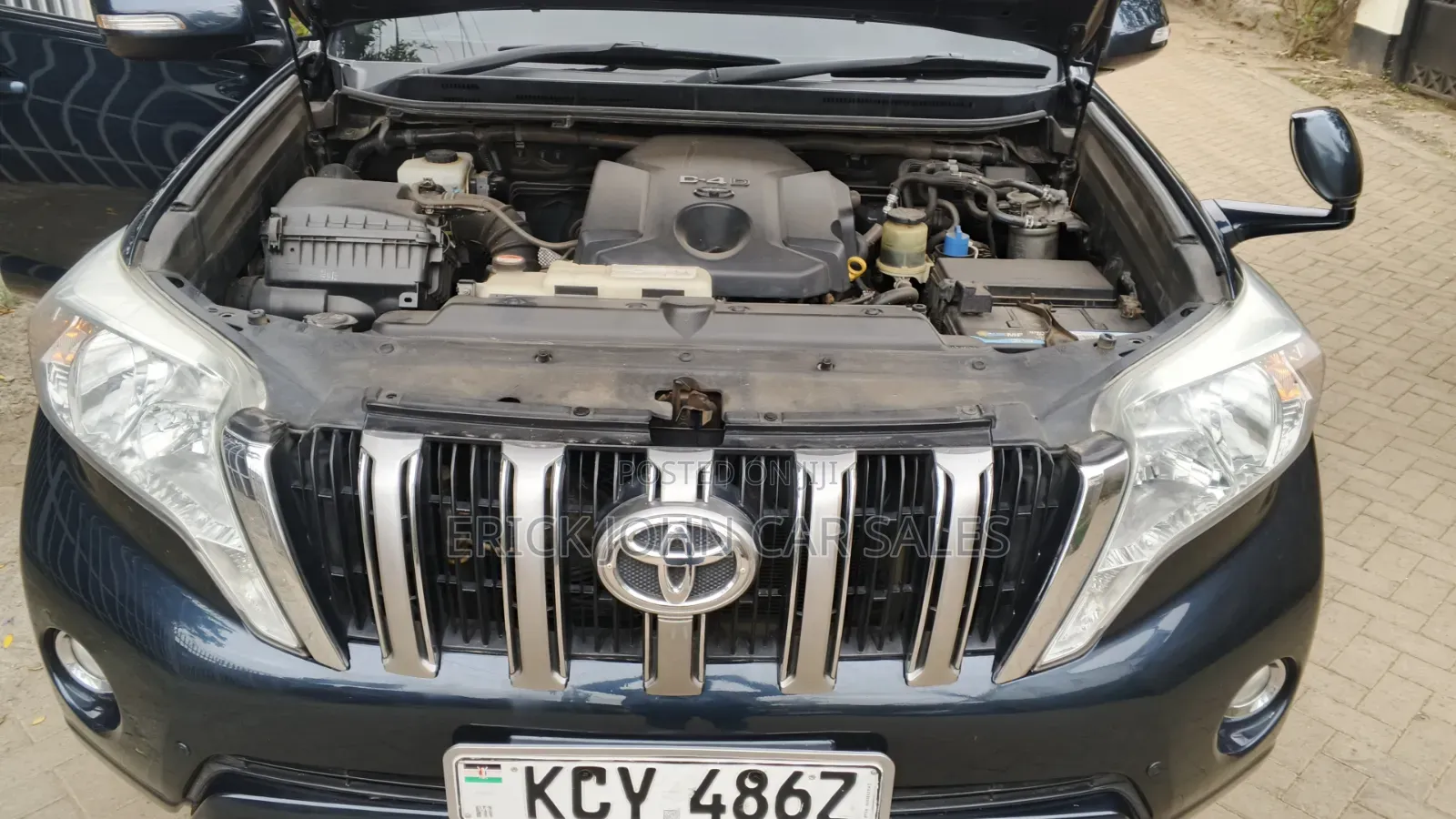 Toyota Land Cruiser Prado 2015 Blue