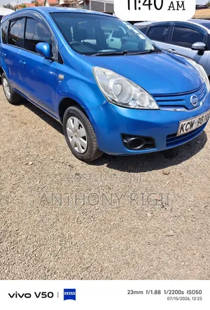 Nissan Note 2012 Blue