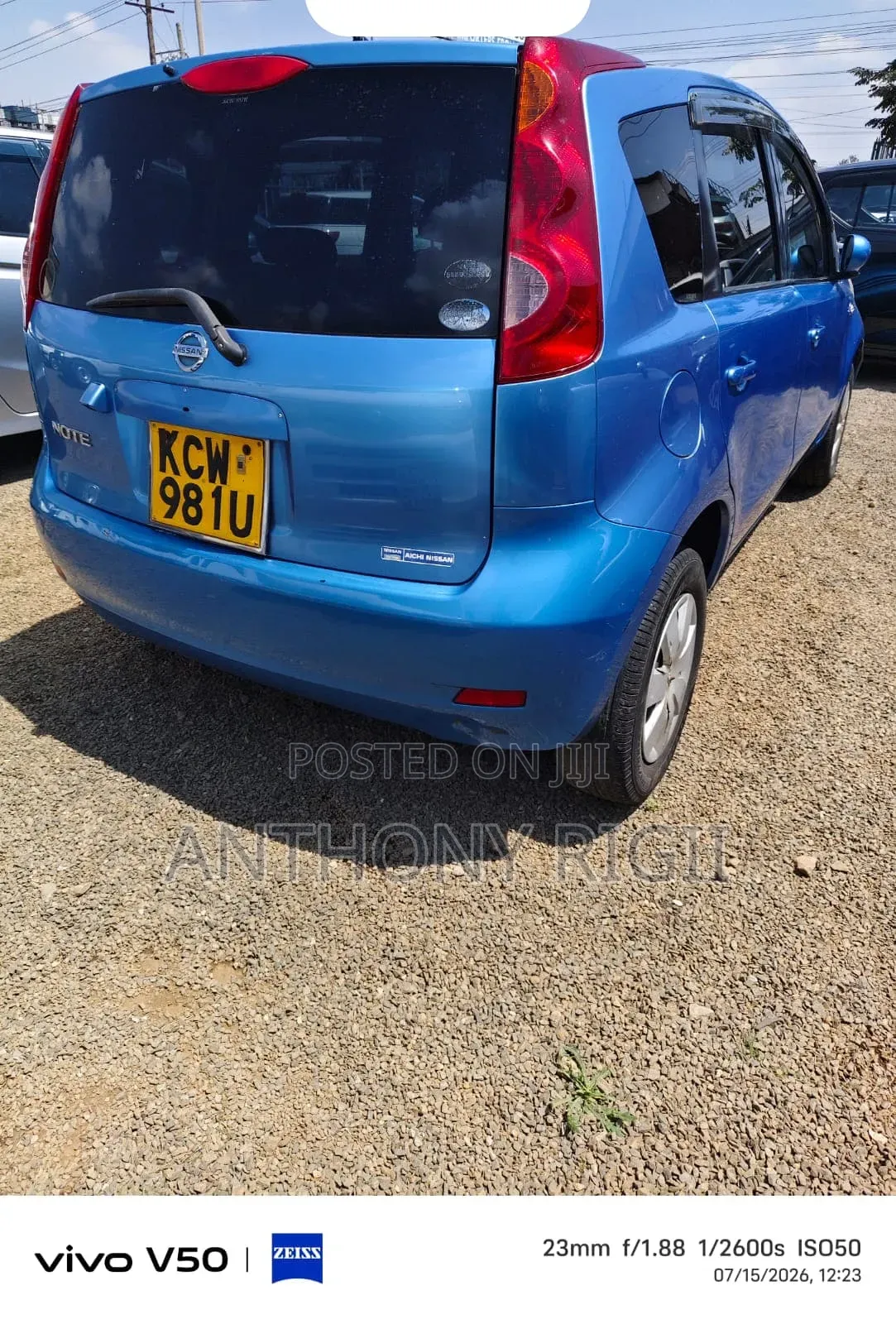 Nissan Note 2012 Blue
