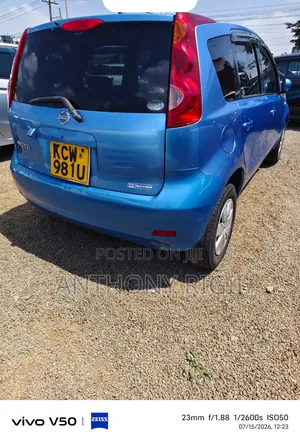 Nissan Note 2012 Blue