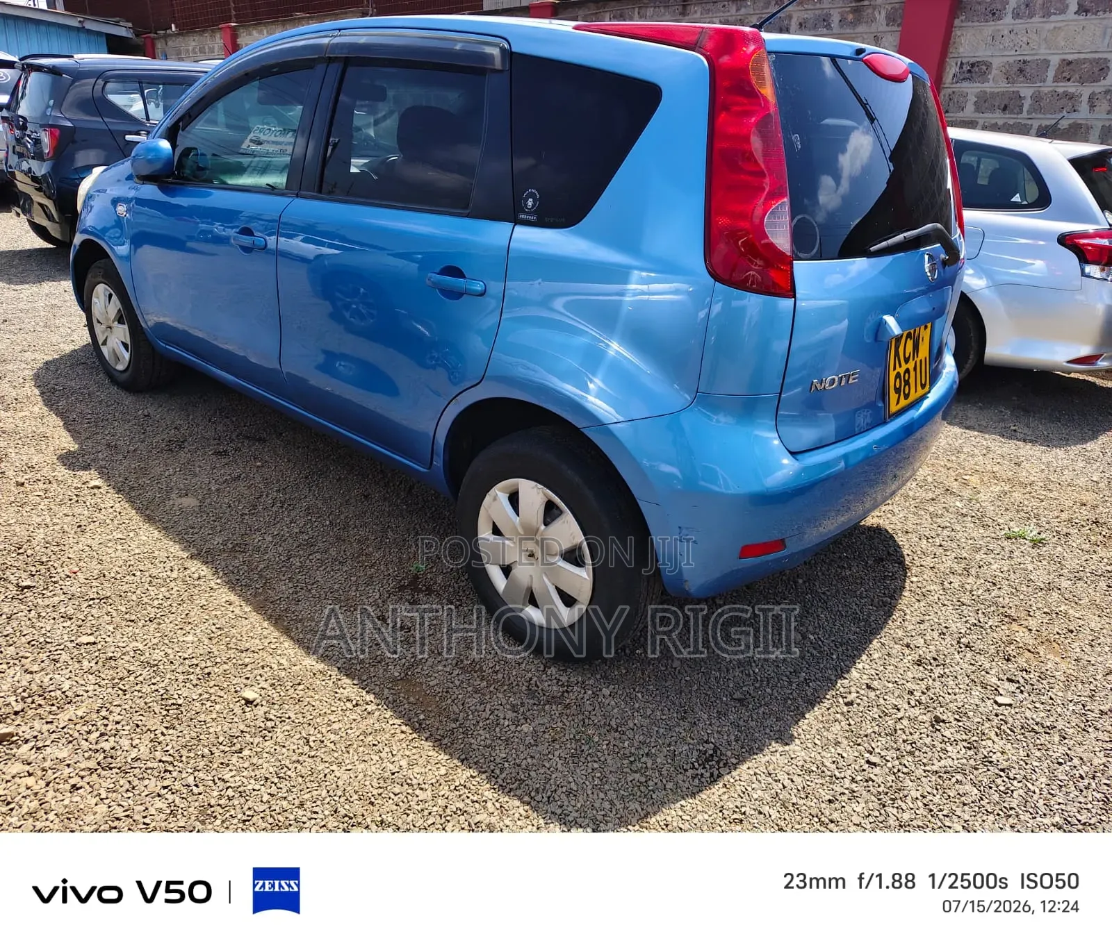 Nissan Note 2012 Blue