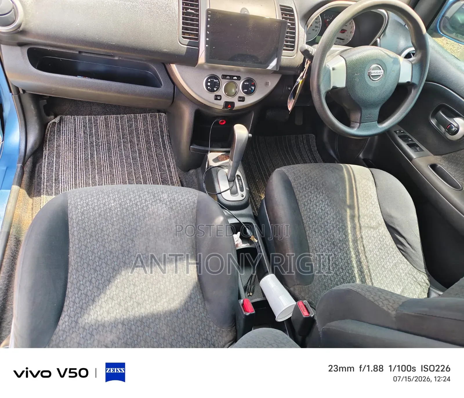 Nissan Note 2012 Blue