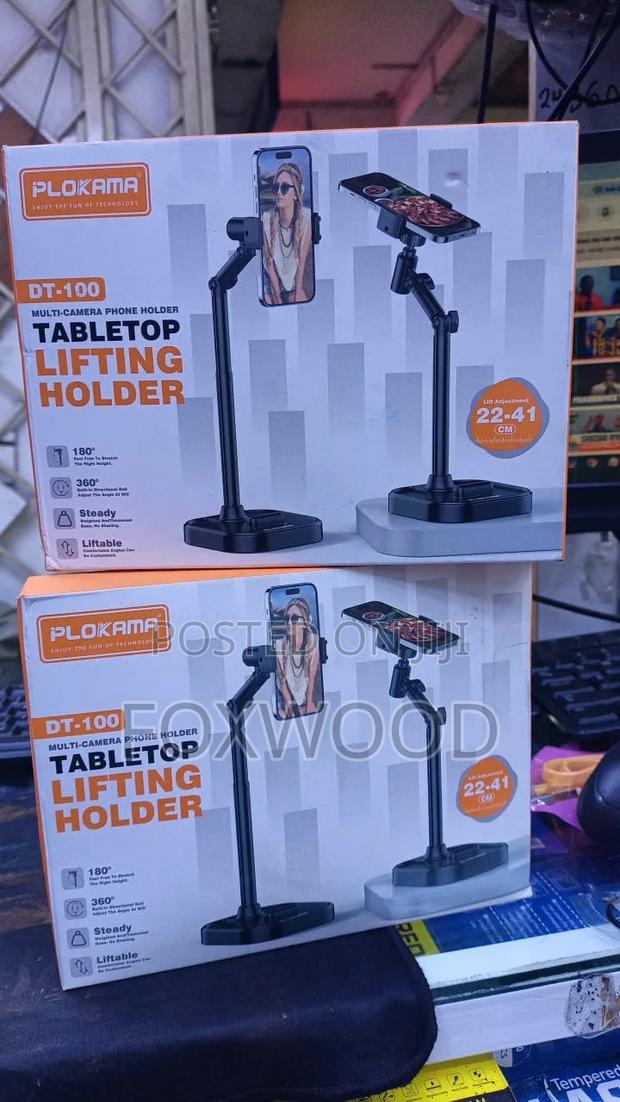 Tabletop Lifting Holder for Smartphone