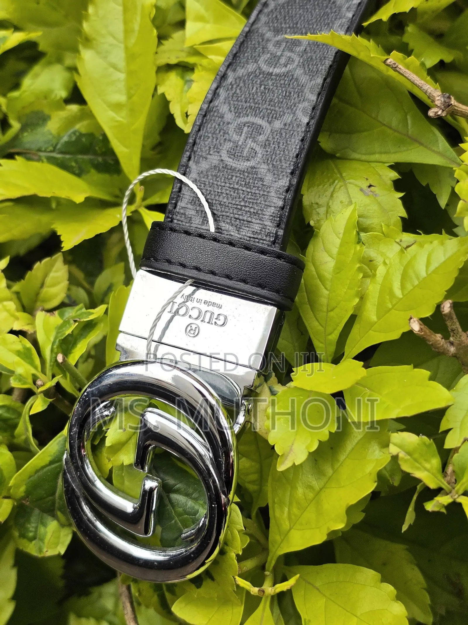 Gucci GG Monogram Belts
