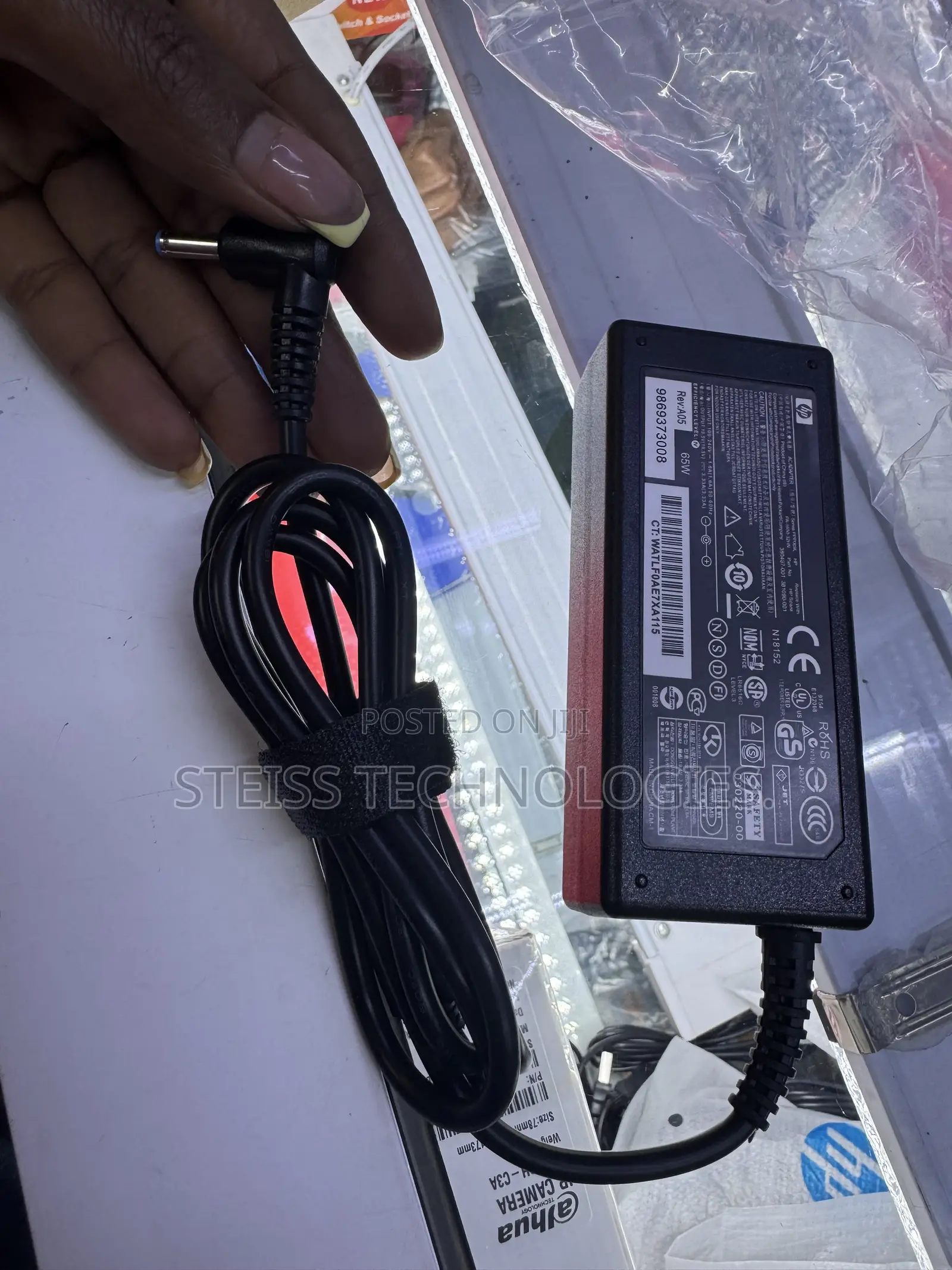 HP Laptop Blue Pin Charger