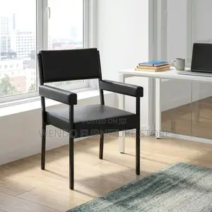 Office Chairs; Black Ergonomic Catalina Chairs With Strong Armrest