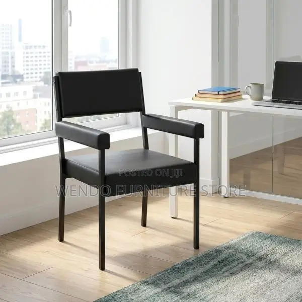 Office Chairs; Black Ergonomic Catalina Chairs With Strong Armrest