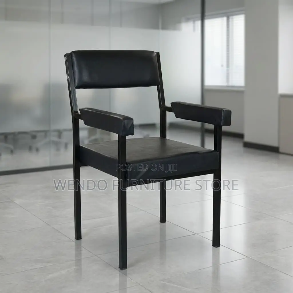 Office Chairs; Black Ergonomic Catalina Chairs With Strong Armrest