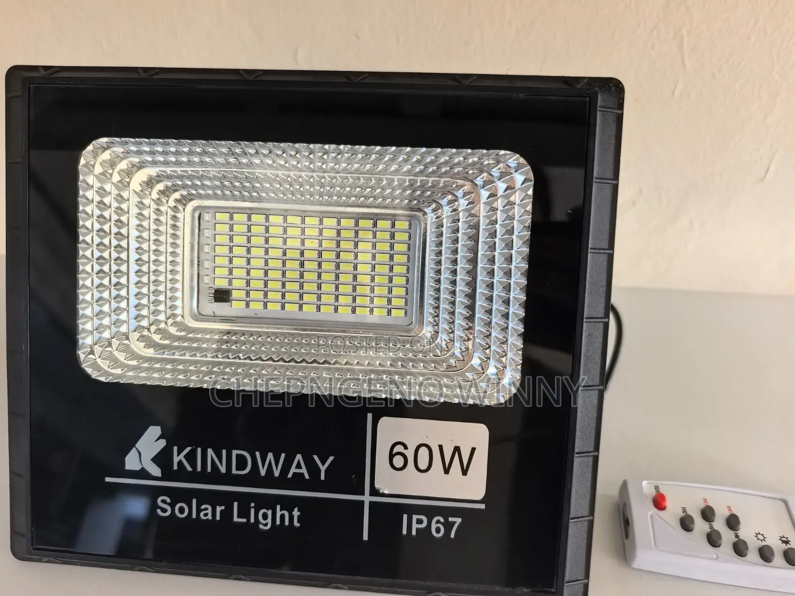 Kindway Solar Floodlight 60watts