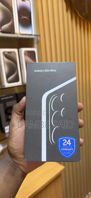 New Samsung Galaxy S26 Ultra 5G 256 GB Black