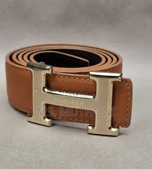 Just In: Hermès H Belt.