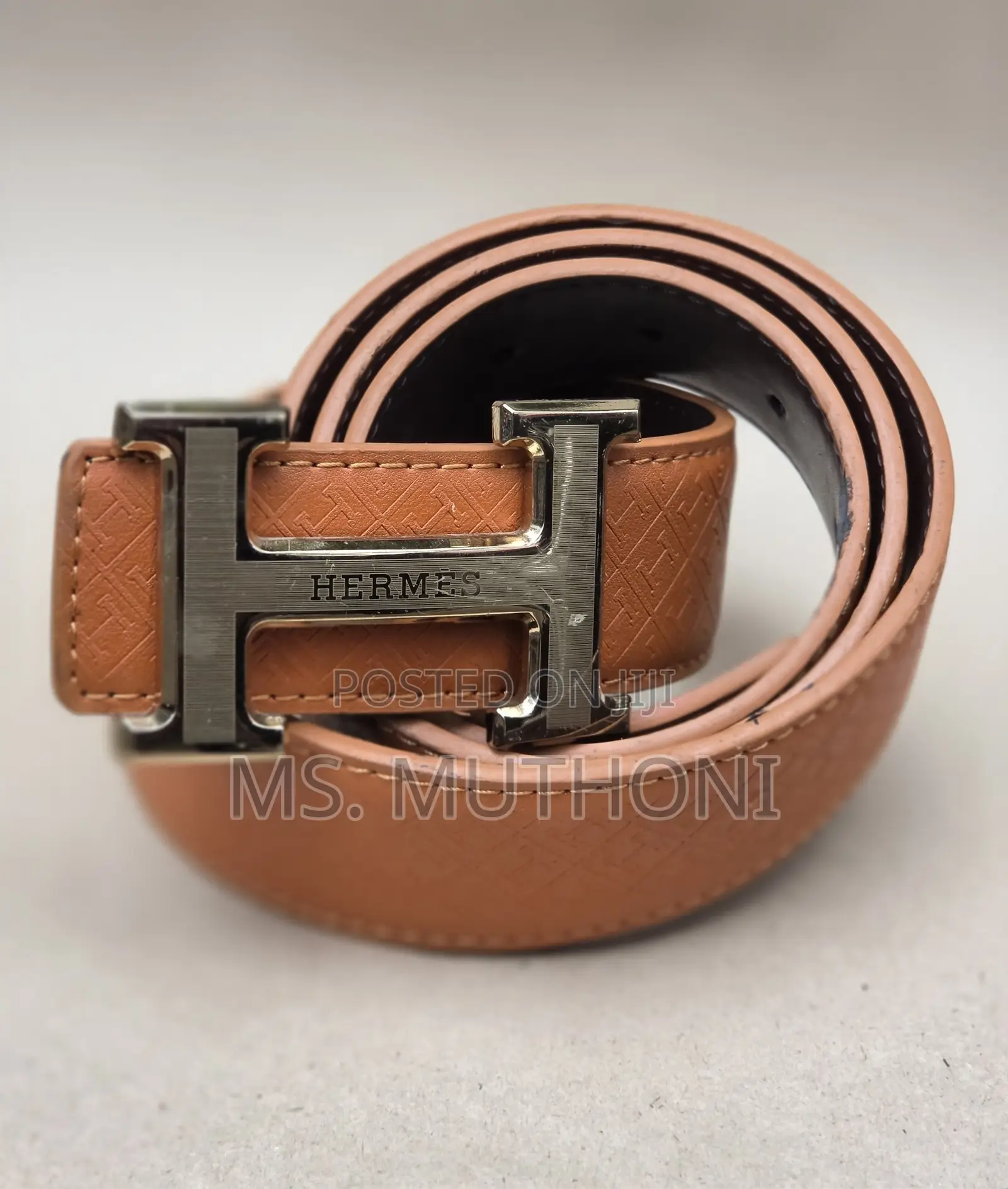 Just In: Hermès H Belt.