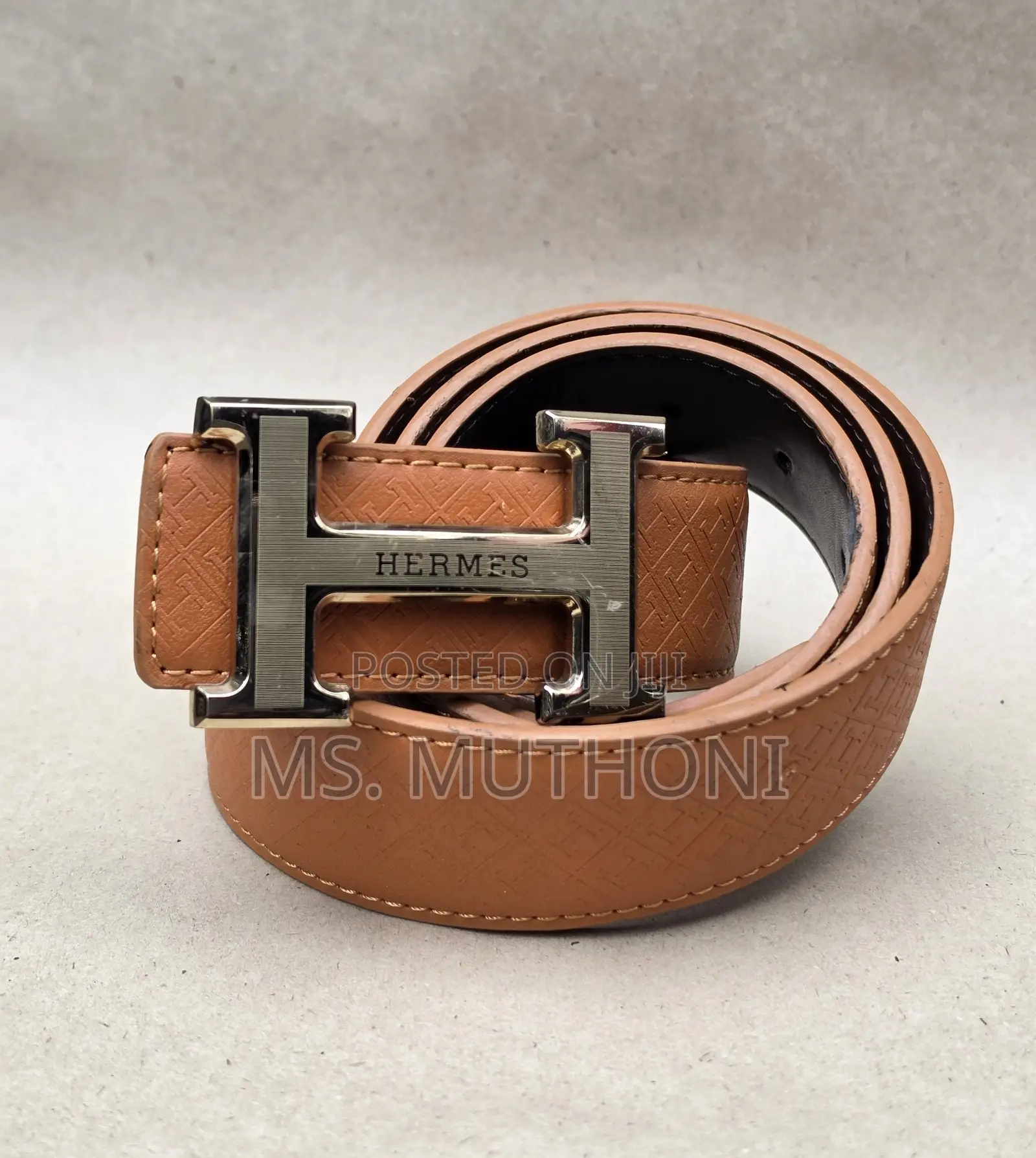 Just In: Hermès H Belt.