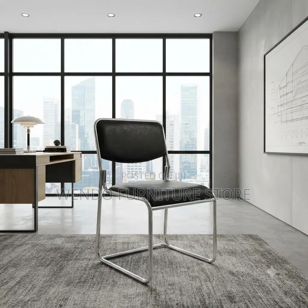 Office Chairs; Catalina Office and School Visitors Leather Seat