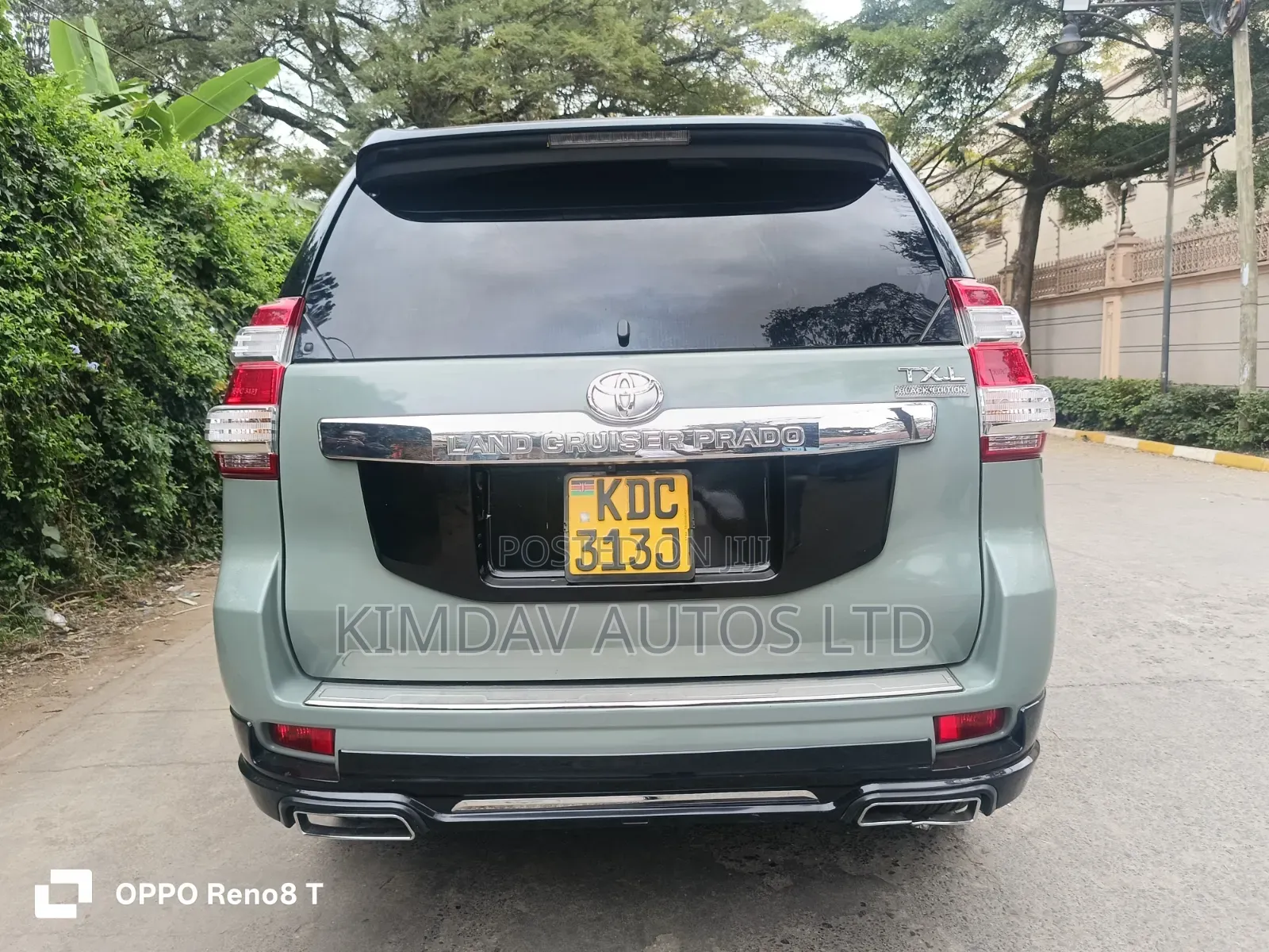 Toyota Land Cruiser Prado 2016 Gray