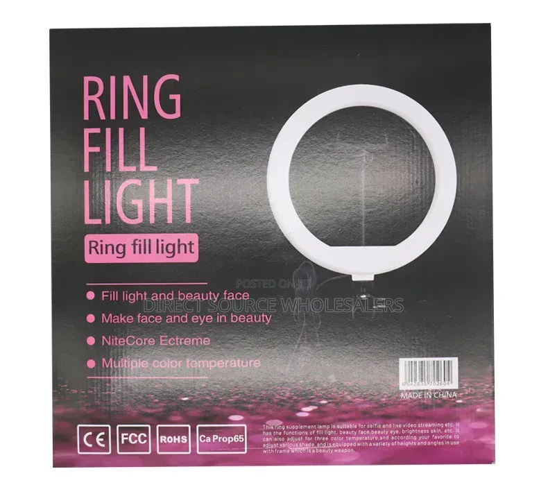 LED Ring Light for Makeup, Zoom Meetings Vlogging