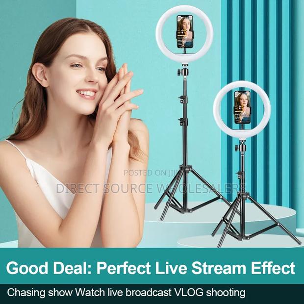 LED Ring Light for Makeup, Zoom Meetings Vlogging