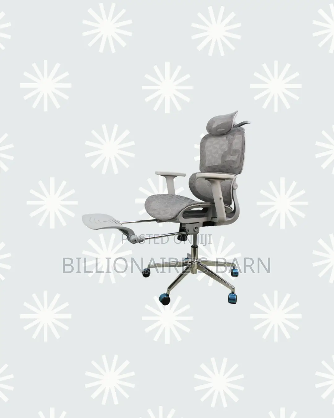 Practical AeroFlex Grey Mesh Executive Chair | Focused Work Sessions