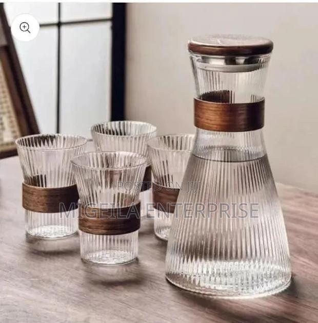 Japanese Style Glass Water Jug - main view