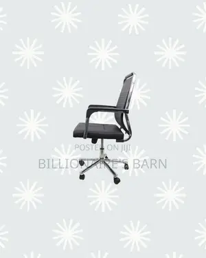 Practical Black Quilted Executive Swivel Chair | Home Office Use