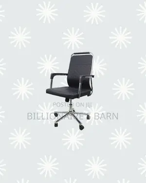 Practical Black Quilted Executive Swivel Chair | Home Office Use