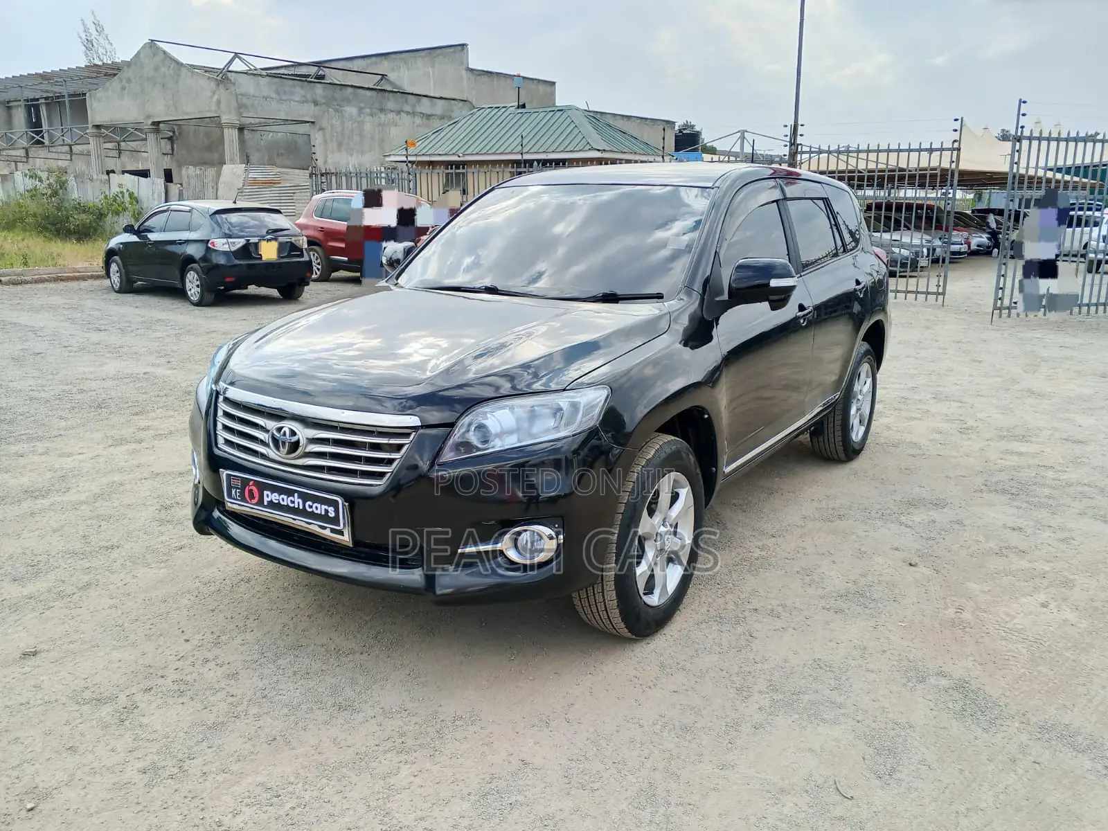 Toyota Vanguard 2010 Black