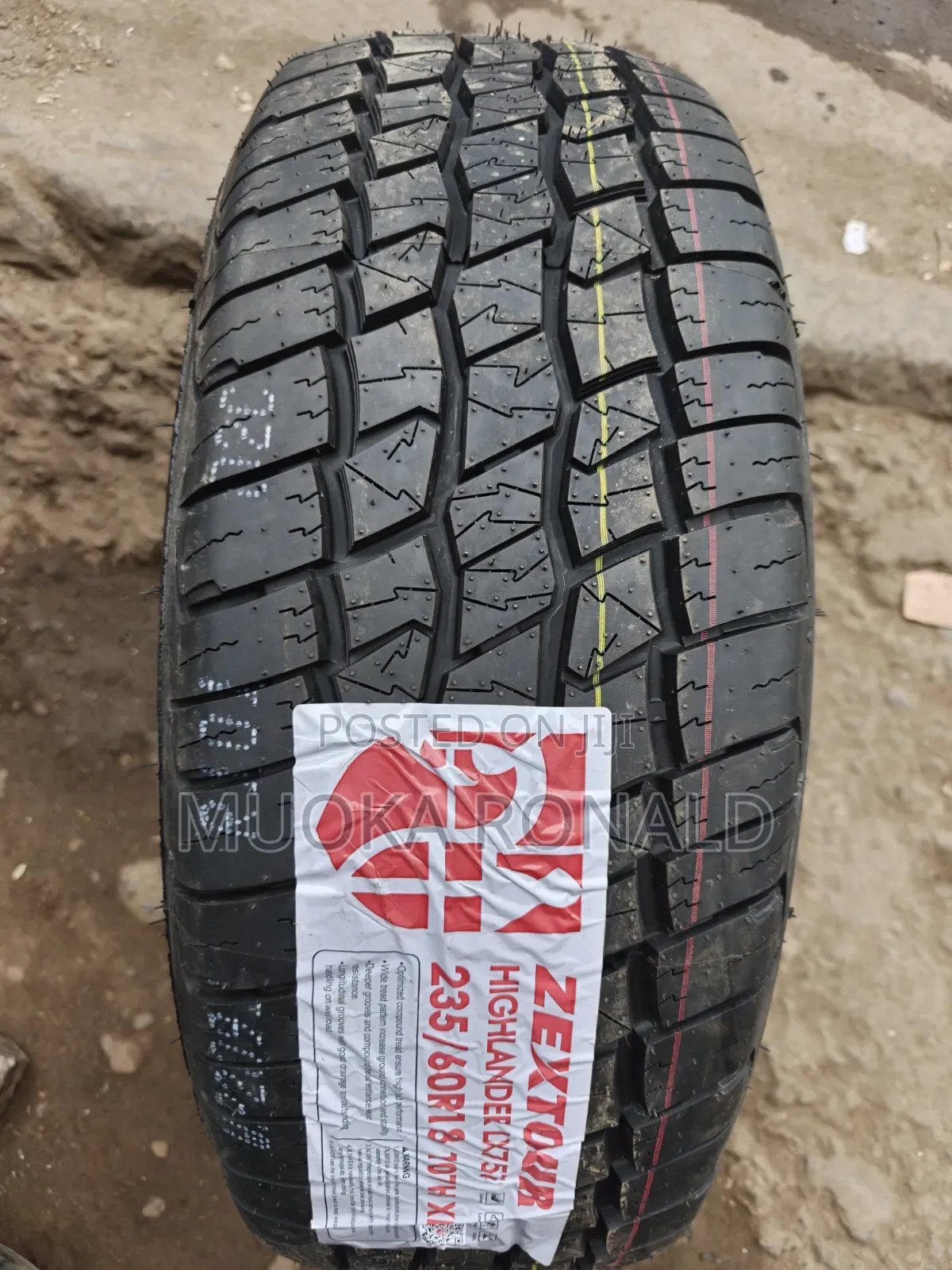 235/60r18 Zextour Tyre