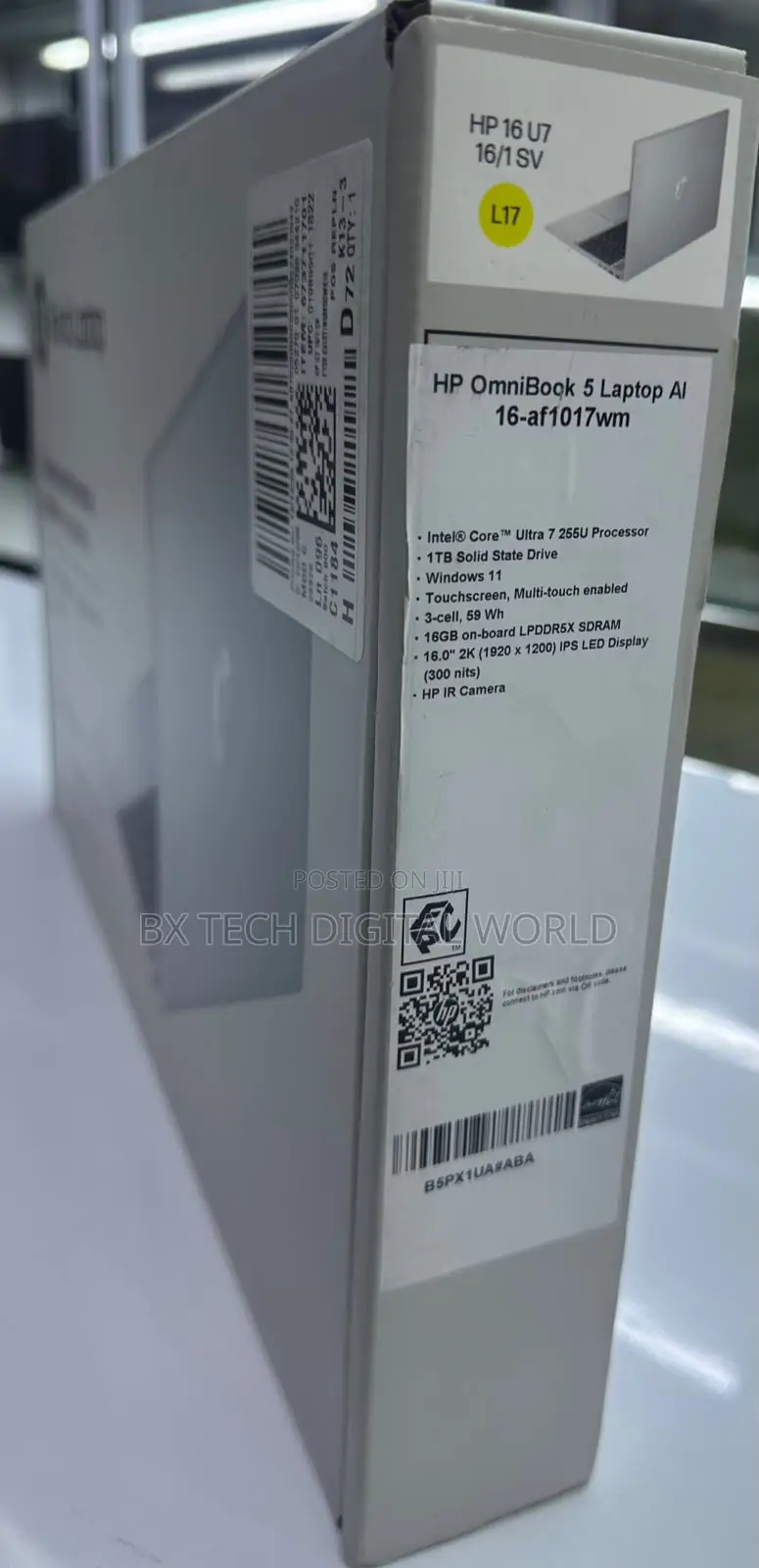 New Laptop HP 255 16GB Intel Core Ultra 7 SSD 1T