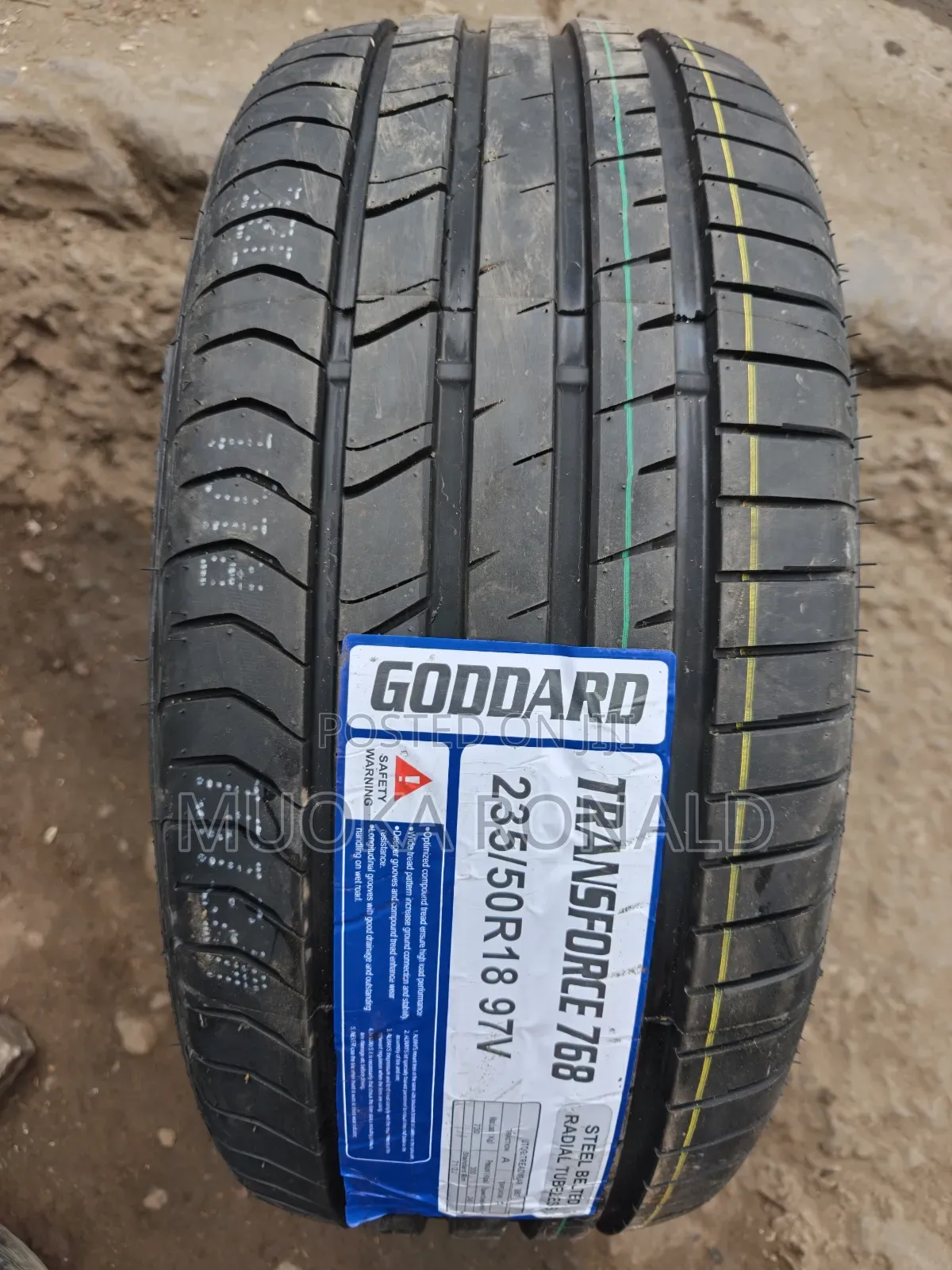 235/50r18 Goodard Tyre