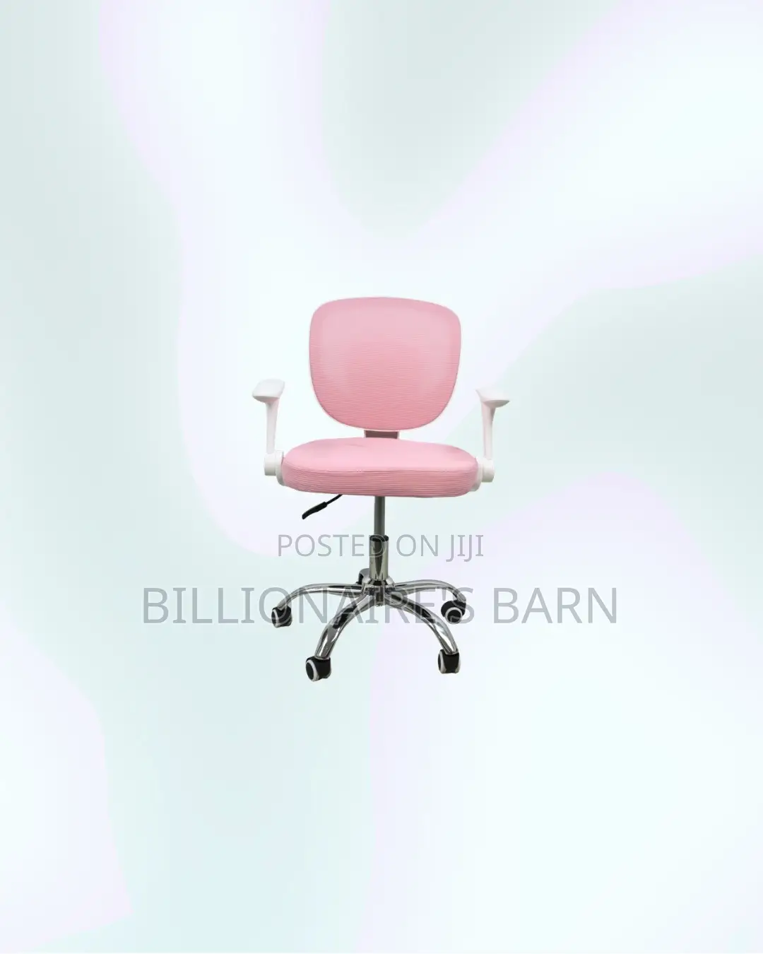 Practical Pink Mesh Office Chair | Home Office Use