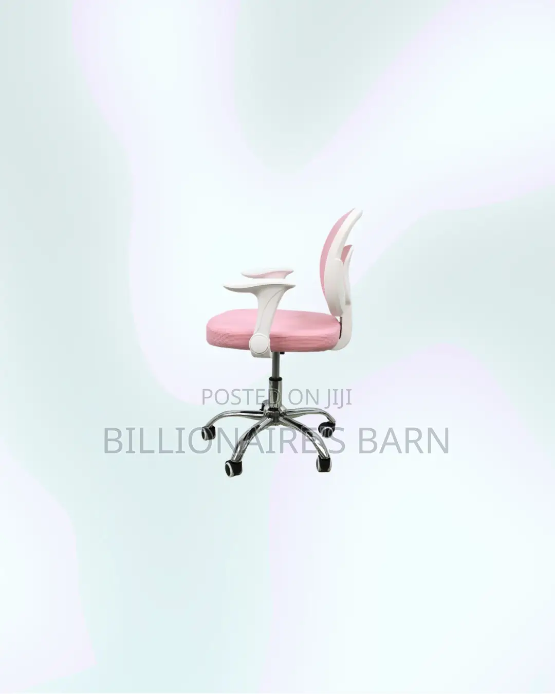 Practical Pink Mesh Office Chair | Home Office Use