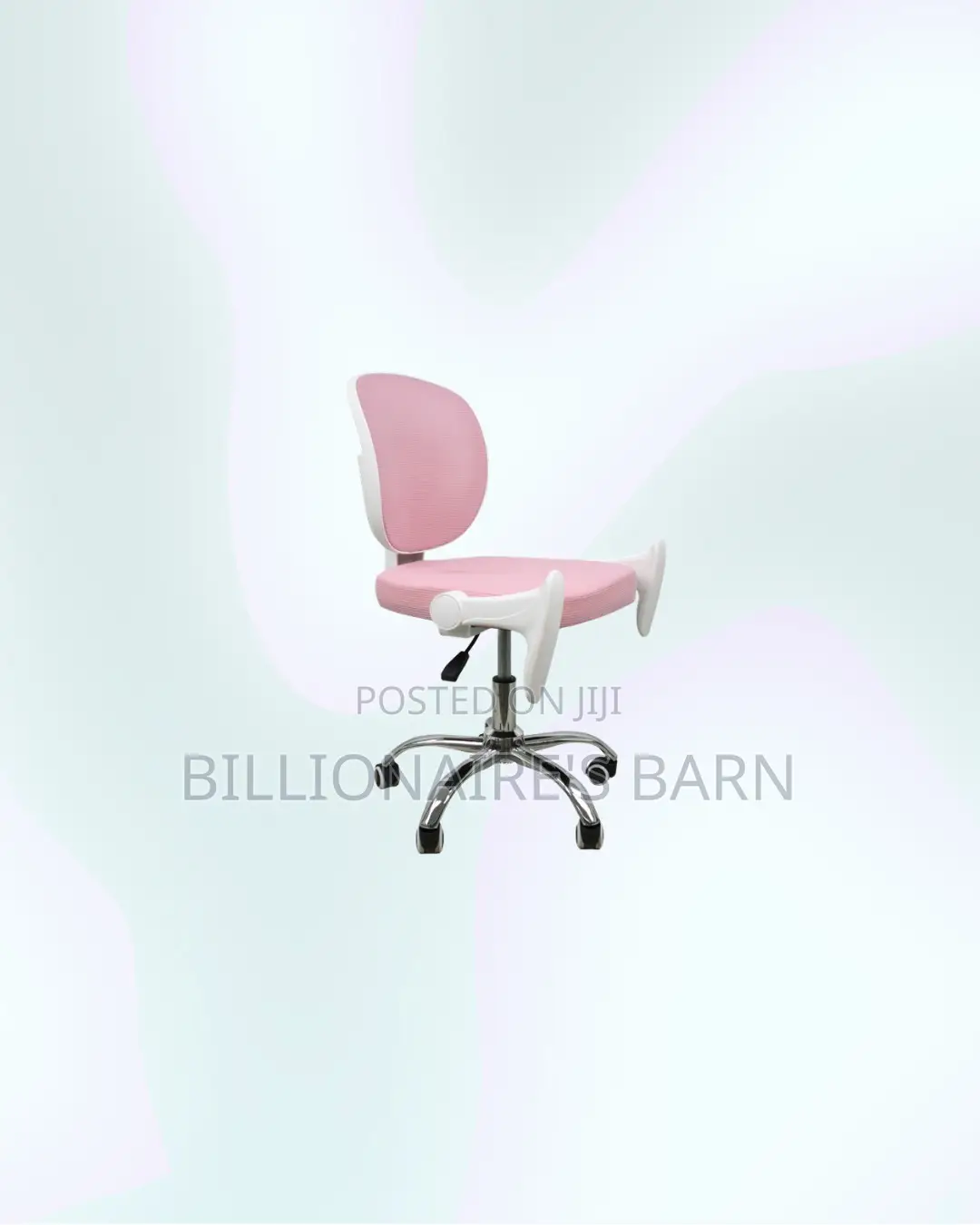 Practical Pink Mesh Office Chair | Home Office Use