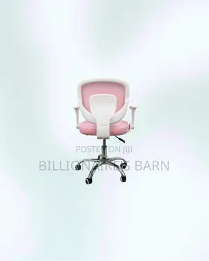 Practical Pink Mesh Office Chair | Home Office Use