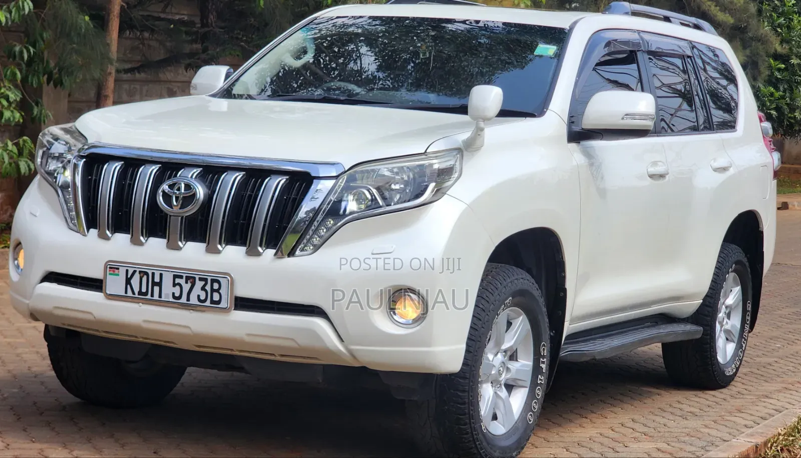 Toyota Land Cruiser Prado 2016 White