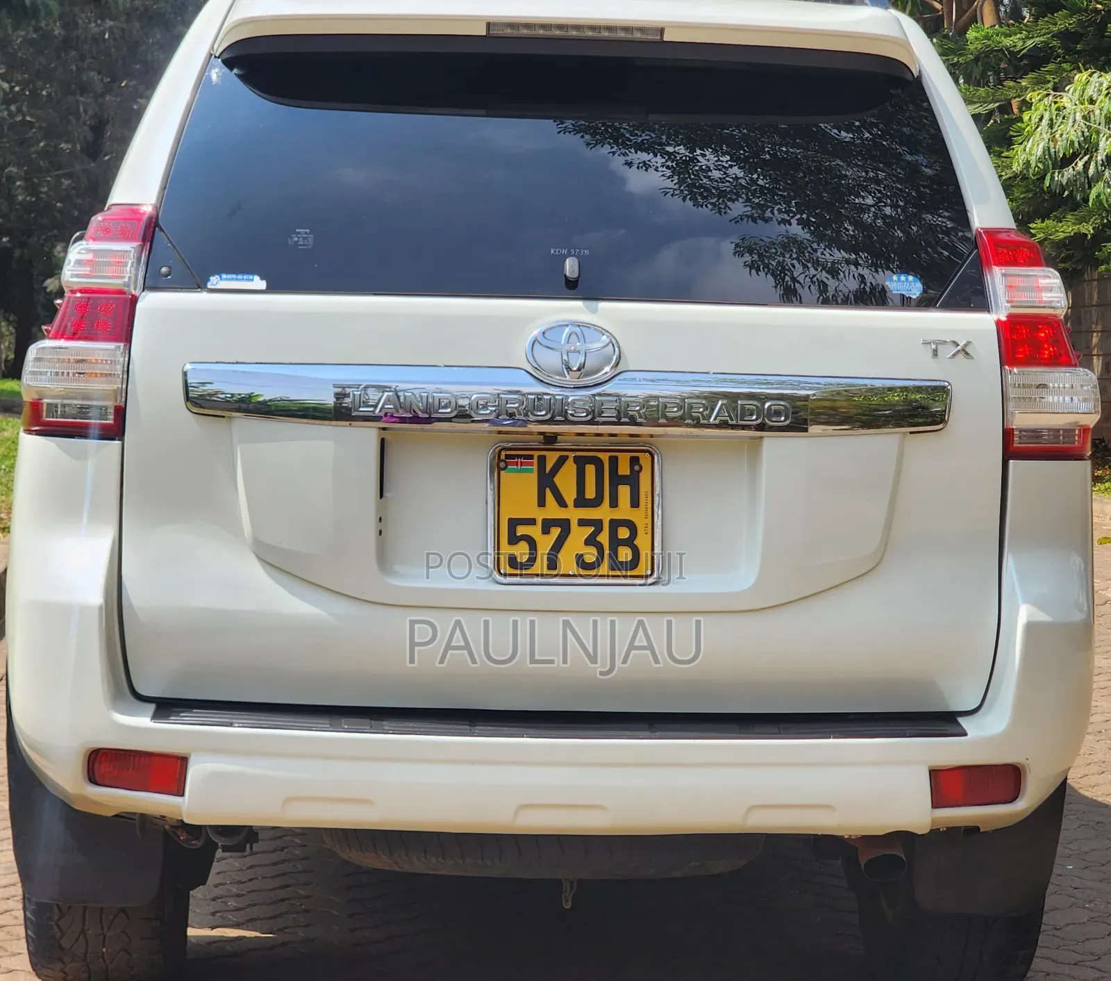 Toyota Land Cruiser Prado 2016 White