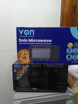 Von 20 Litres Solo Microwave With Auto Cook Menus