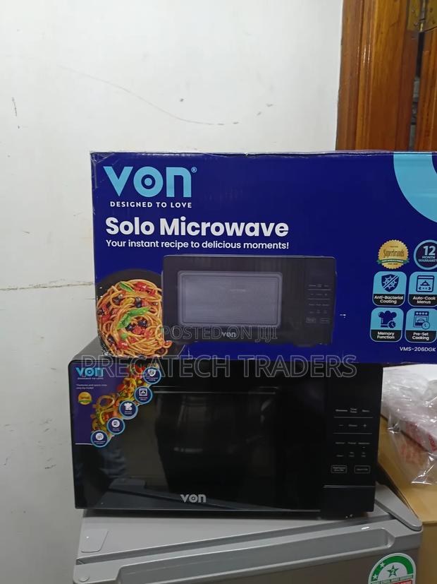 Von 20 Litres Solo Microwave With Auto Cook Menus