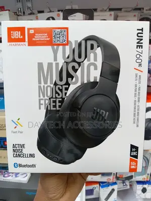 JBL Tune 760Nc Headphones.